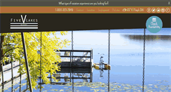 Desktop Screenshot of fivelakesresort.com